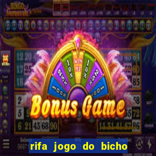 rifa jogo do bicho para imprimir